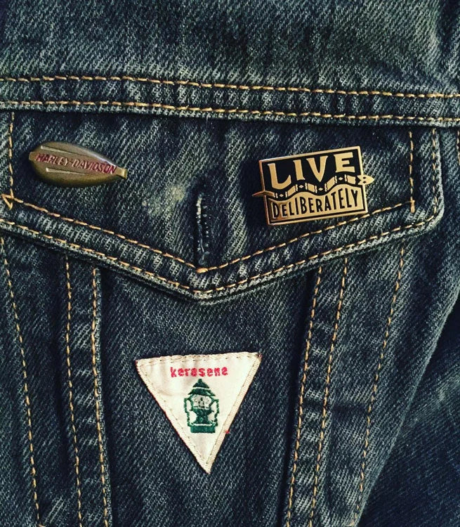 Live Deliberately | Enamel Pin